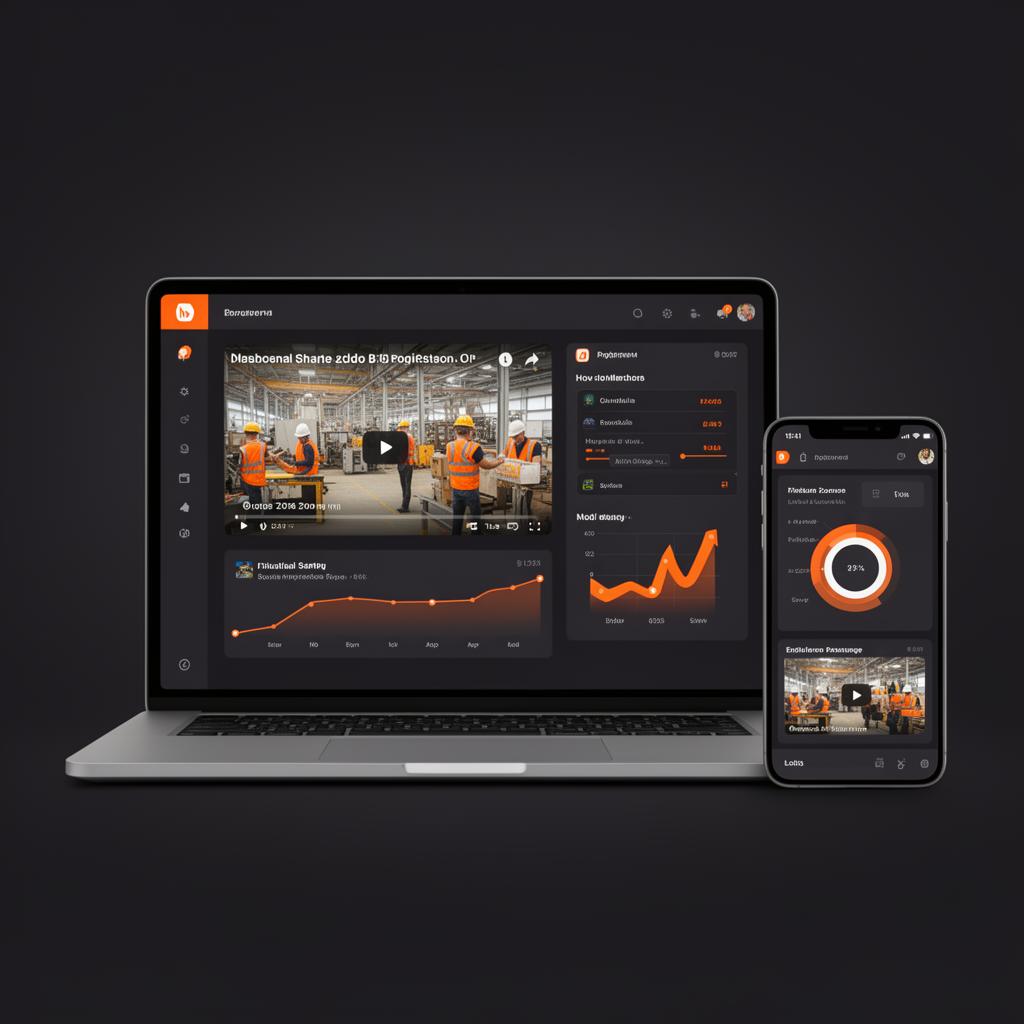 Plataforma EaD da Prevent Treinamentos exibida em notebook e celular